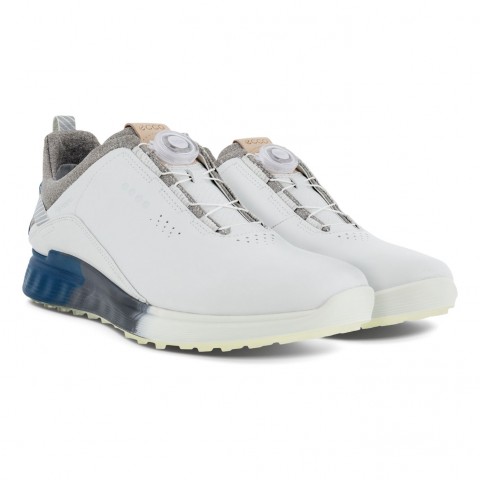 Ecco chaussures S-Three boa blanches