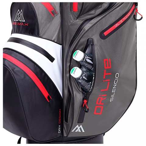 Big Max sac chariot Dri lite silencio noir/blanc/rouge