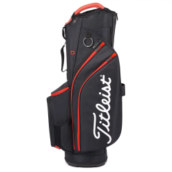 Titleist sac chariot cart 14 2022 black/black/red