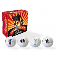 Volvik coffret 4 balles Fête des mères