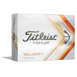 Titleist Balles Velocity blanches