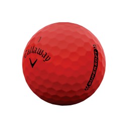 Callaway balles Supersoft rouges