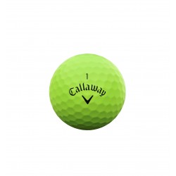 Callaway balles Supersoft vertes