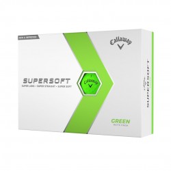 Callaway balles Supersoft vertes