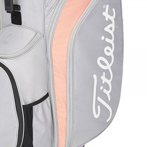 Titleist Golf Cart 14 Bag Gray Peach