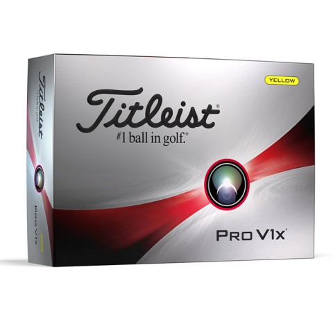 Titleist balles Pro V1x jaunes