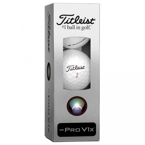 Titleist balles Pro V1x Left Dash