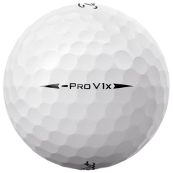 Titleist balles Pro V1x Left Dash