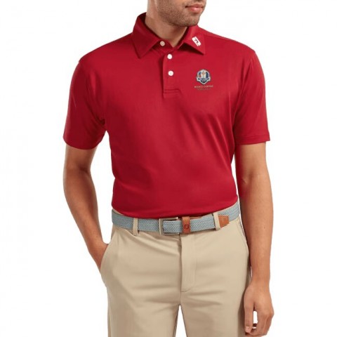 Footjoy polo Ryder Cup Stretch piqué