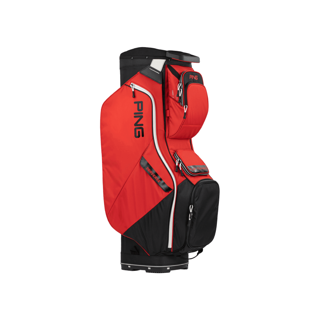 PING sac chariot Traverse red/black