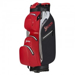 Srixon sac chariot Waterproof Cart rouge/blanc/noir profil