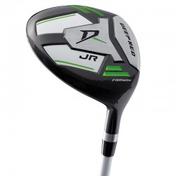 1/2 série de golf enfant deepred junior green hybrid