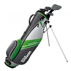 sac de golf 1/2 série de golf enfant deepred junior green trepied