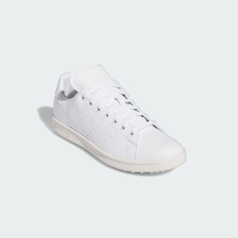 chaussures de golf Stan Smith Blanche vue profil gauche