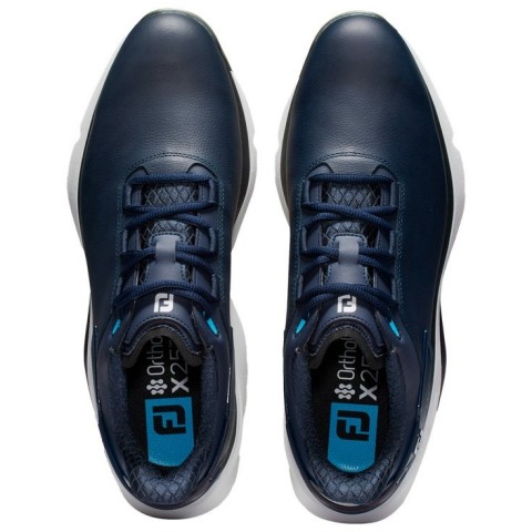 chaussures de golf Pro SLX Navy vue de haut paire