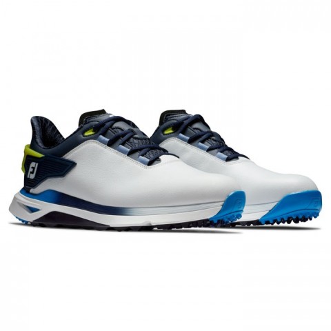 Pro SLX White Navy Blue paire