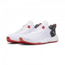 Fusion Crush sport White Dark coal vue paire