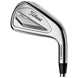 Titleist série de 7 fers T350 acier 2024 vue de face