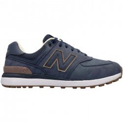 New Balance 574 Greens V2 Navy/Gum vue de face