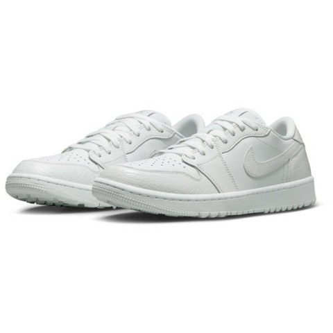 Nike Air Jordan 1 Low G white/platinum paire