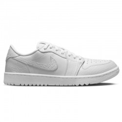 Nike Air Jordan 1 Low G white/platinum droite