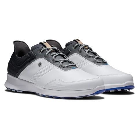 Footjoy chaussures Stratos black/white/blue Wide paire