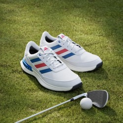 Adidas S2G SL Leather 24 White/blue/red avec club de golf