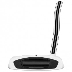 Taylormade putter Spider White Ghost 3 DB vue de face