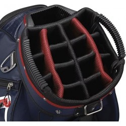 Taylormade sac chariot Select Plus vue compartiments