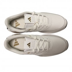 Adidas chaussures S2G SL Leather 24 White/Gold paire vue du dessus