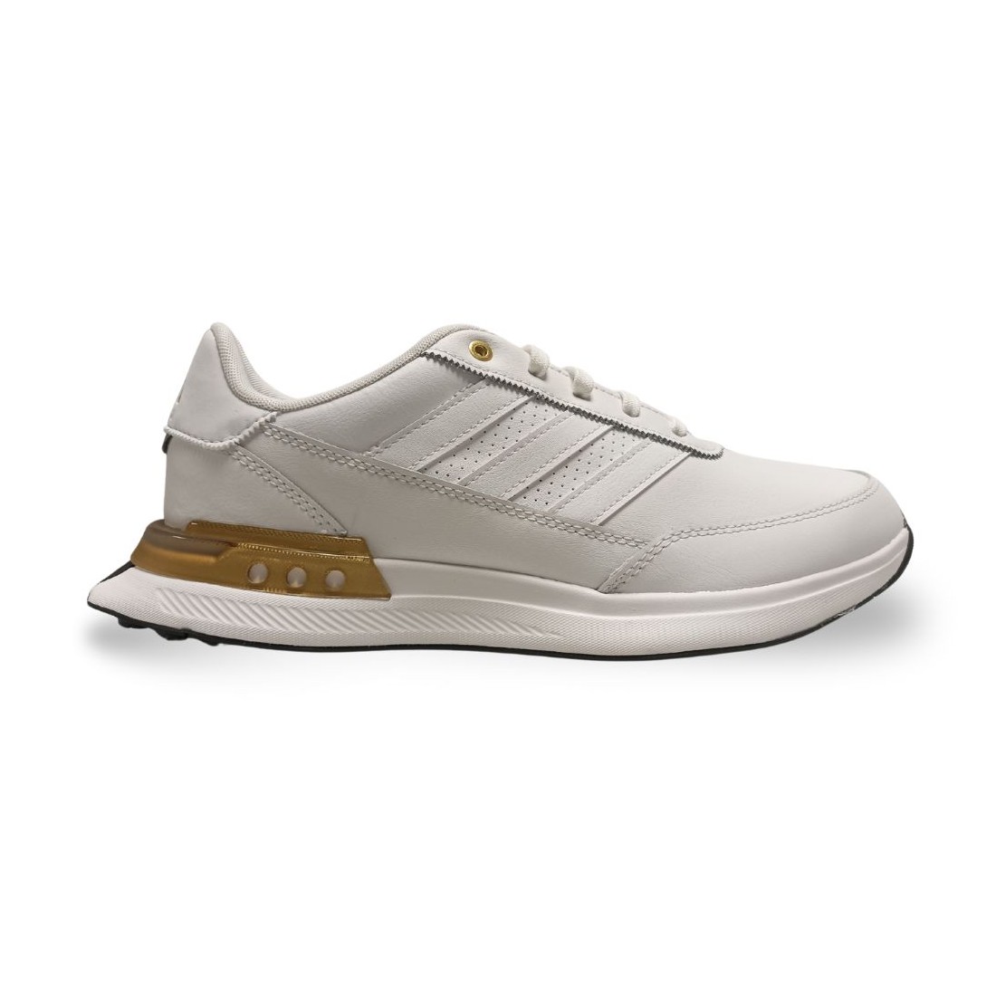 Adidas chaussures S2G SL Leather 24 White/Gold vue exterieure