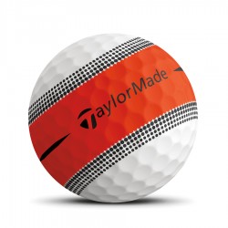 Taylormade balle Tour Response Stripe orange