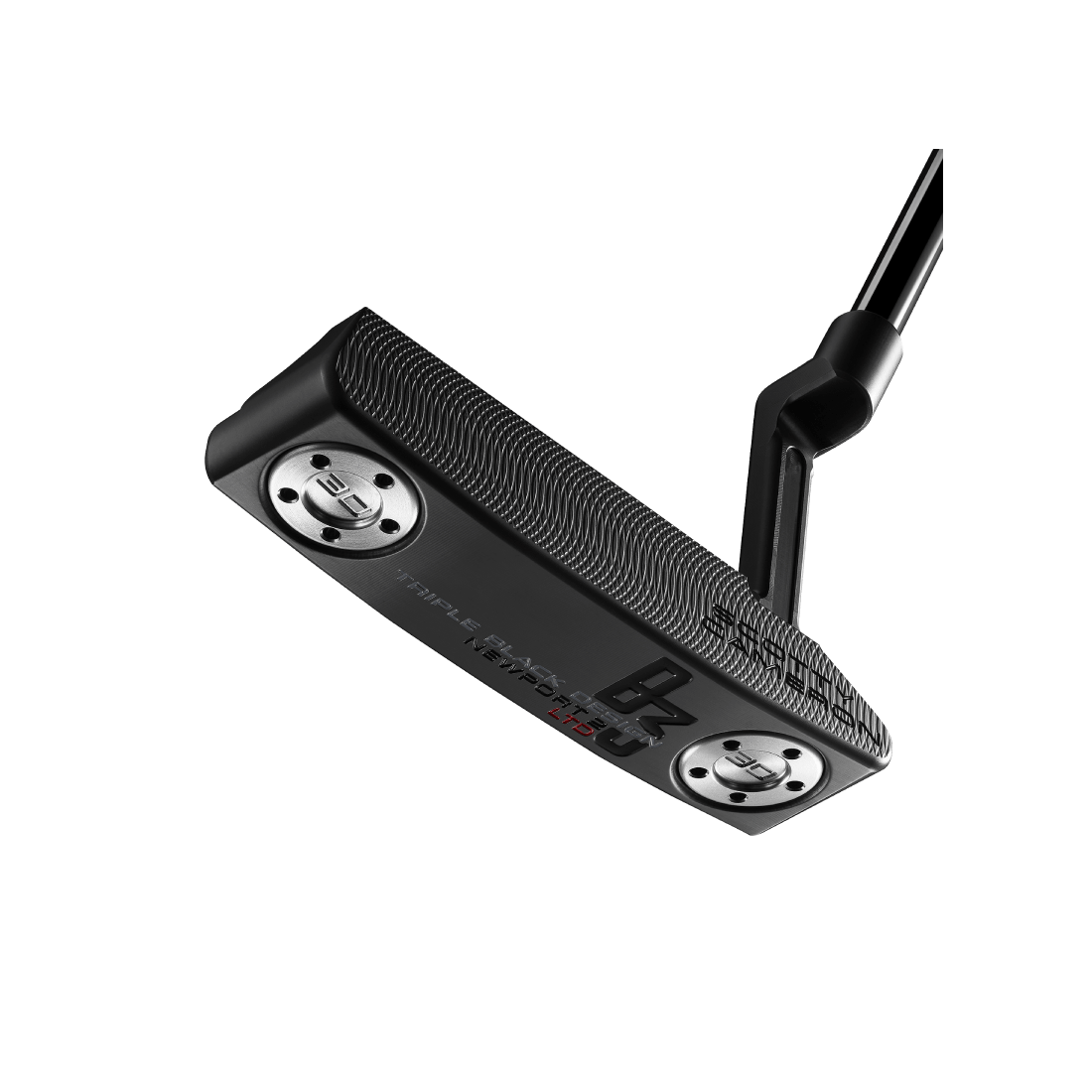 Scotty Cameron putter B3 Triple Black LTD NewPort 2 vue principale