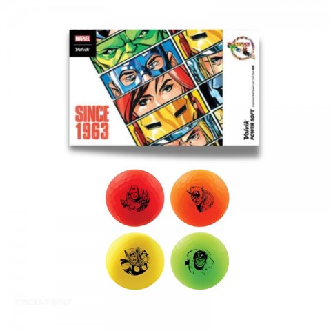 Volvik coffret 12 balles Powersoft Marvel 1963 vue principale