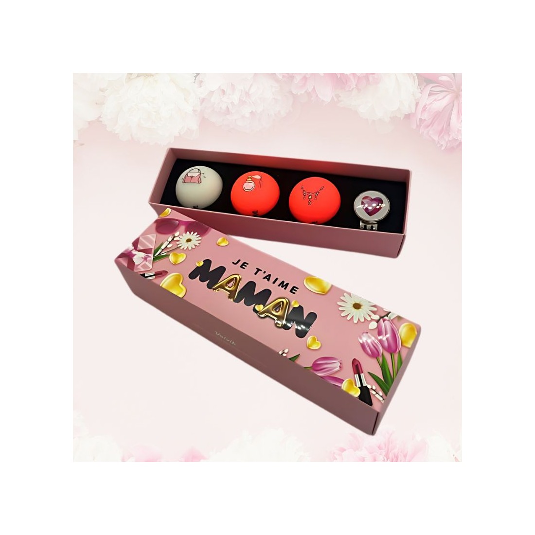 Volvik coffret 12 balles Vivid Maman vue principale