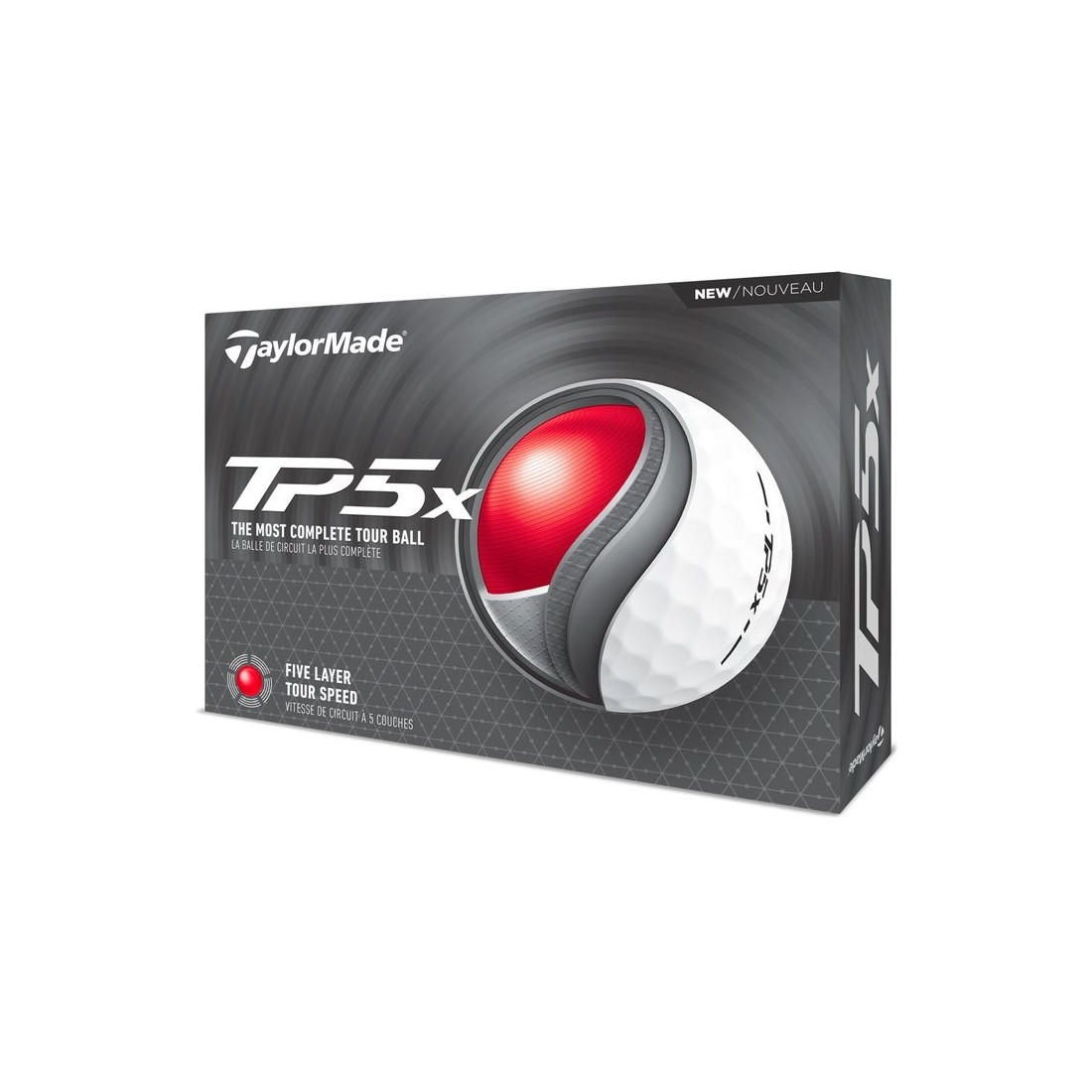 Taylormade balles TP5X vue principale