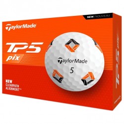 Taylormade balles TP5 Pix allignement clearpath vue principale