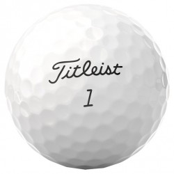 Titleist balles Tour Soft White balle vue 3