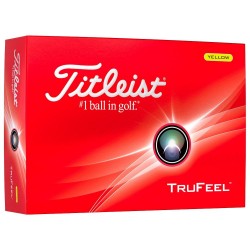 Titleist balles de golf TruFeel Jaune vue principale