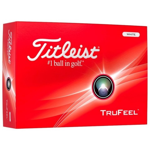 Titleist balles de golf TruFeel blanche boite avant