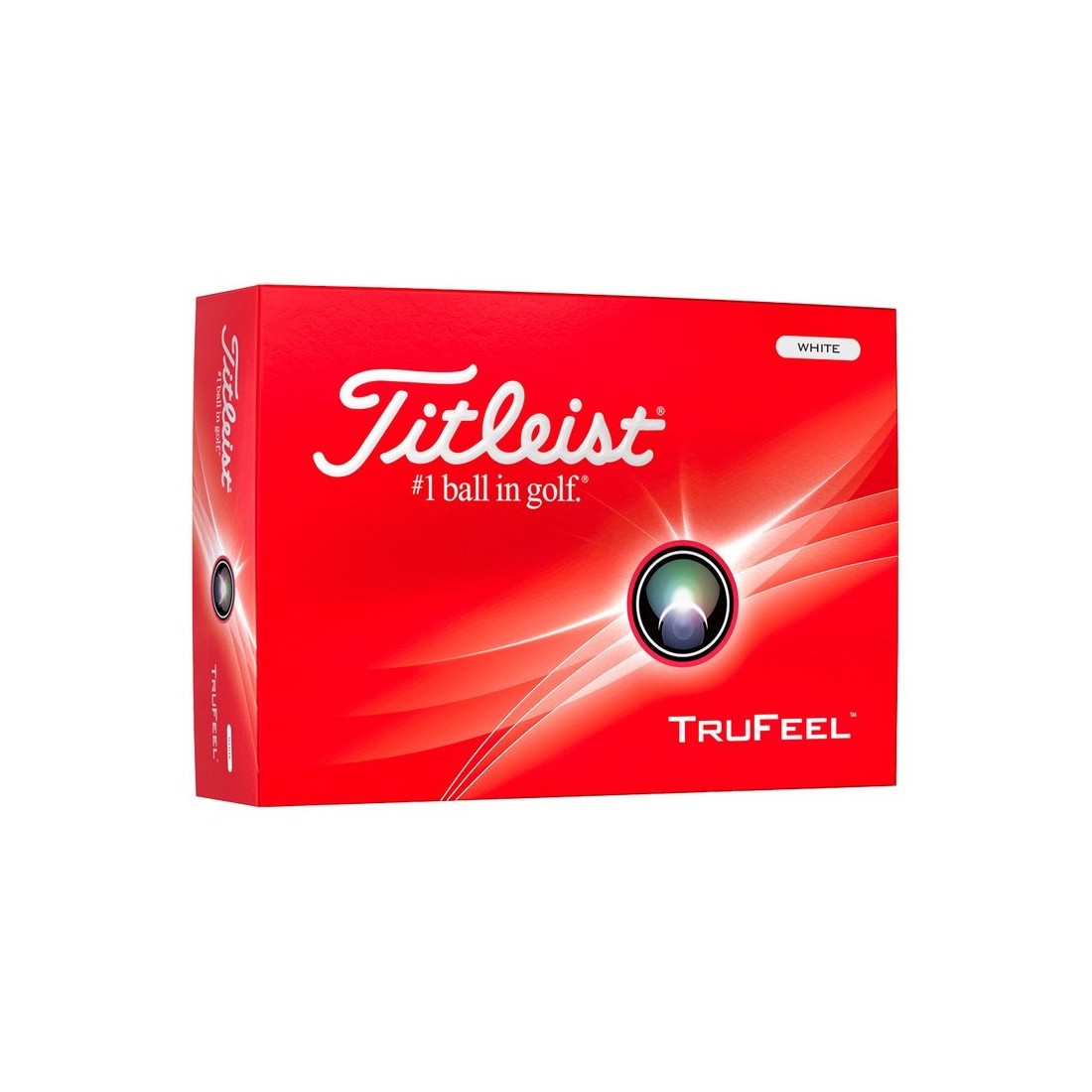 Titleist balles de golf TruFeel blanche boite avant