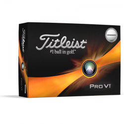 Titleist balles Pro V1 blanches / Alignement Performance boite