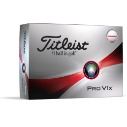 Titleist balles Pro V1X blanches / Alignement Performance boite