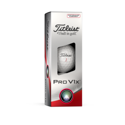 Titleist balles Pro V1X blanches / Alignement Performance boite 3 balles