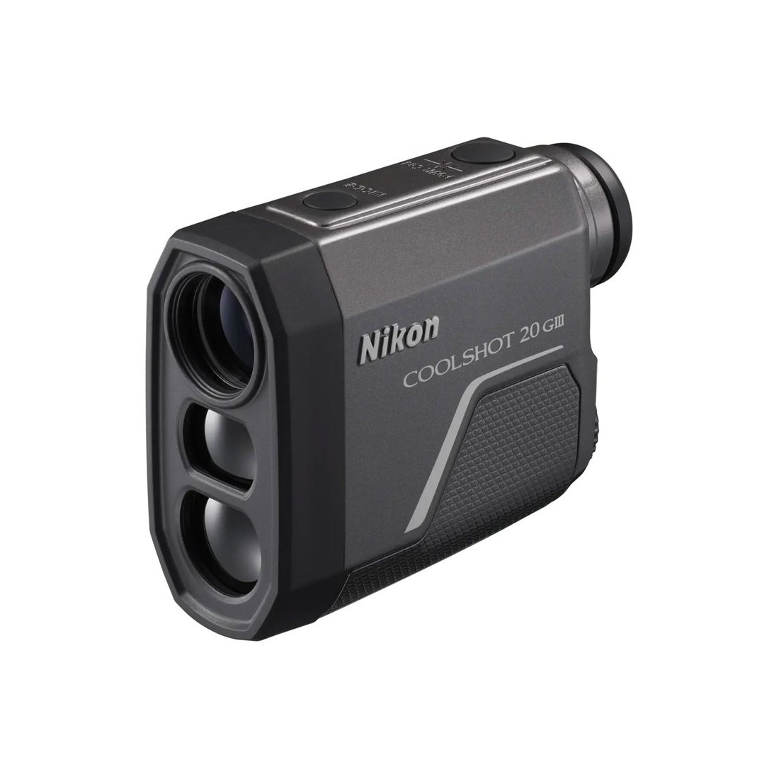 Nikon télémètre de golf Coolshot 20 GII vue 3/4 2