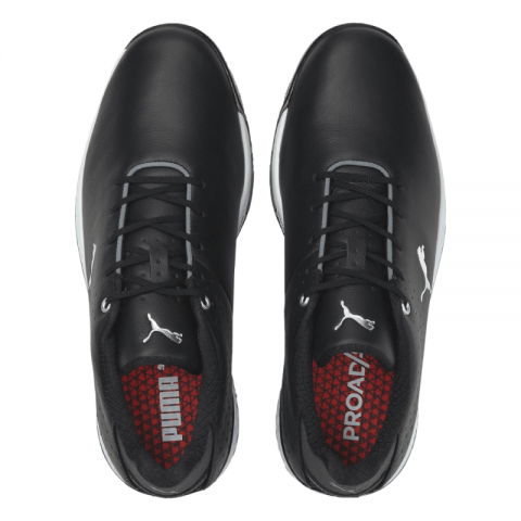 Puma chaussures Proadapt Alphacat leather black/silver vue paire dessus