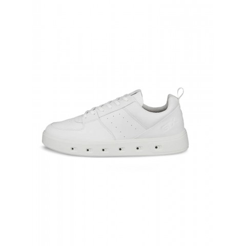 Ecco chaussures M Golf Street 720 Blanc vue de droite