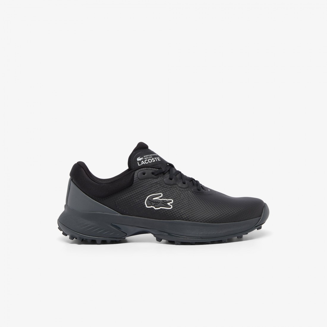 LACOSTE vente chaussures de Golf Point 224 Black Dark Grey