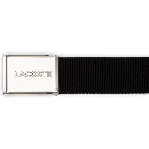 Lacoste ceinture L12.12 Concept vue boucle noir