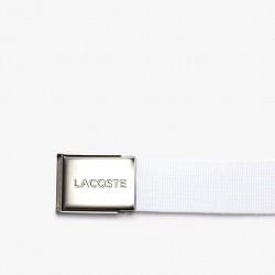 Lacoste ceinture L12.12 Concept boucle blanche